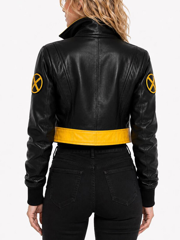 Rogue Leather Cropped Jacket