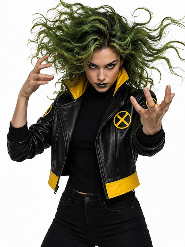 Rogue Leather Cropped Jacket