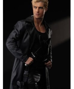 Alexander Cubis Leather Coat
